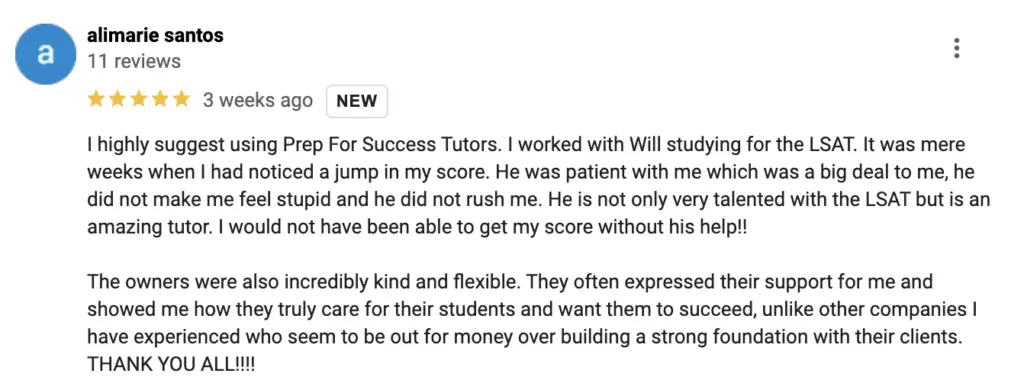 Prep For Success Review